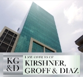 Local Business Law Offices of Kirshner, Groff and Diaz in Miami, FL 