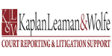 Kaplan Leaman & Wolfe Court Reporters