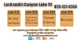 Locksmith Canyon Lake TX