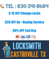 Locksmith Casteoville TX