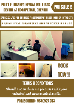 Fully Furnished Herbal Wellness Centre