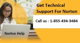 Norton phone support 1-855-434-3484