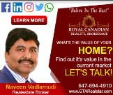 Naveen Vadlamudi - GTA Realstar Inc