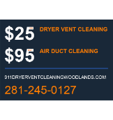 911 Dryer Vent Cleaning The Woodlands TX