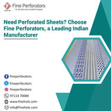 Need Perforated Sheets? Choose Fine Perforators, a Leading Indian Manufacturer