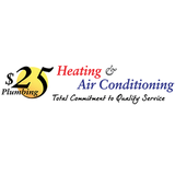 $25 Plumbing Heating & Air Conditioning