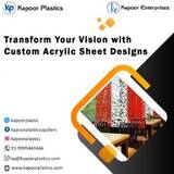 Transform Your Vision with Custom Acrylic Sheet Designs