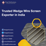 Trusted Wedge Wire Screen Exporter in India