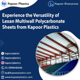 Experience the Versatility of Lexan Multiwall Polycarbonate Sheets from Kapoor Plastics