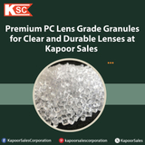 Premium PC Lens Grade Granules for Clear and Durable Lenses at Kapoor Sales