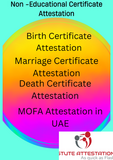 Non-educational Document Attestation in UAE