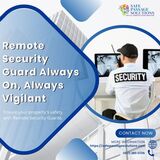 Virtual Security Guard Services: Advanced Protection Tailored for Modern Needs