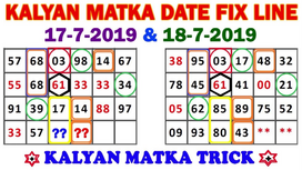 Kalyan Chart online
