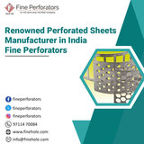 Renowned Perforated Sheets Manufacturer in India - Fine Perforators