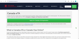 FOR ITALIAN CITIZENS -CANADA  Canadian Electronic Travel Authority (ETA / EVisa) and Immigration Office - Apply for Tourism or Business Visit to Canada  - Ufficio canadese per i visti di immigrazione e l'autorità per i viaggi elettronici