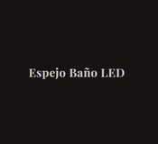 Espejo Baño LED