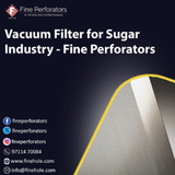 Vacuum Filter for Sugar Industry - Fine Perforators