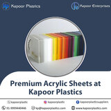 Premium Acrylic Sheets at Kapoor Plastics