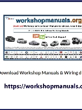 Workshop Manuals